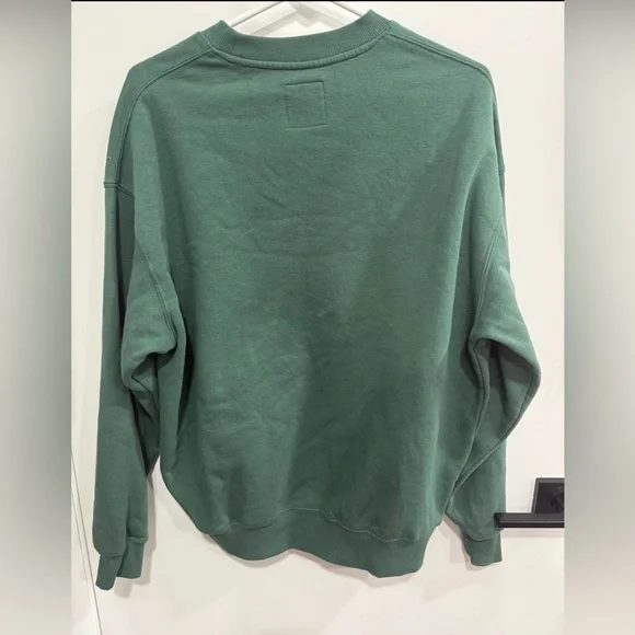 Lazy Sunday Sweatshirt West Hollywood Cocktail Social Club, Green, Medium - Picture 2 of 3